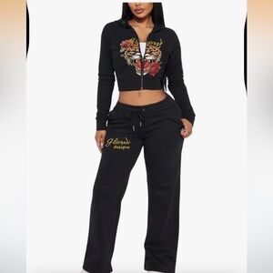 Glitrandi Womens 2 Piece Outfit